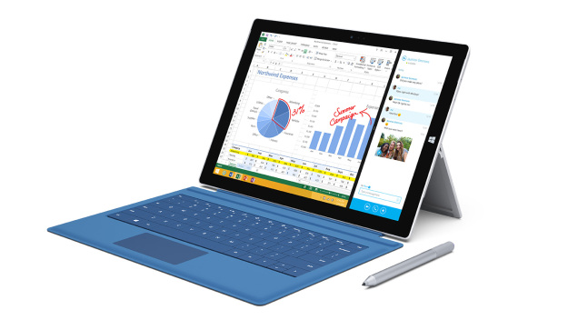 The Microsoft Surface Pro 3