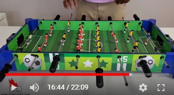 how to build a foosball table