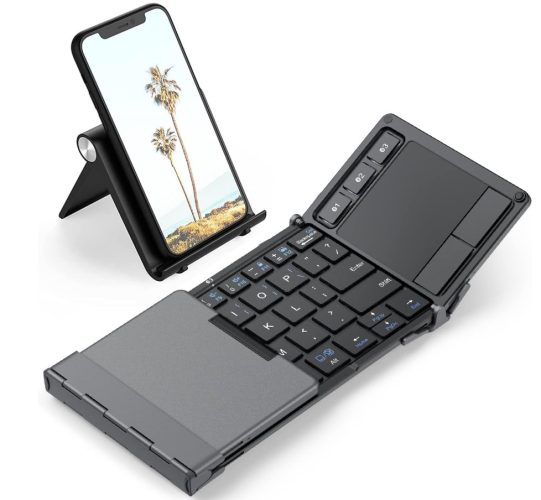 wireless keyboard and trackpad